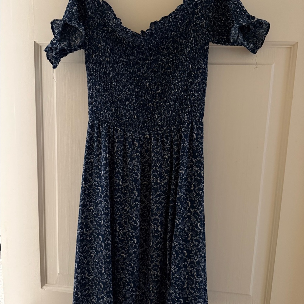 Miami Blue Floral Top